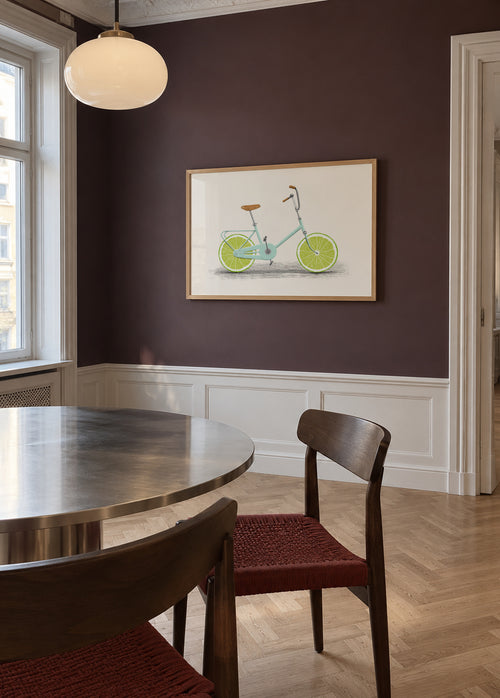 Acid - Framed poster in an interior
