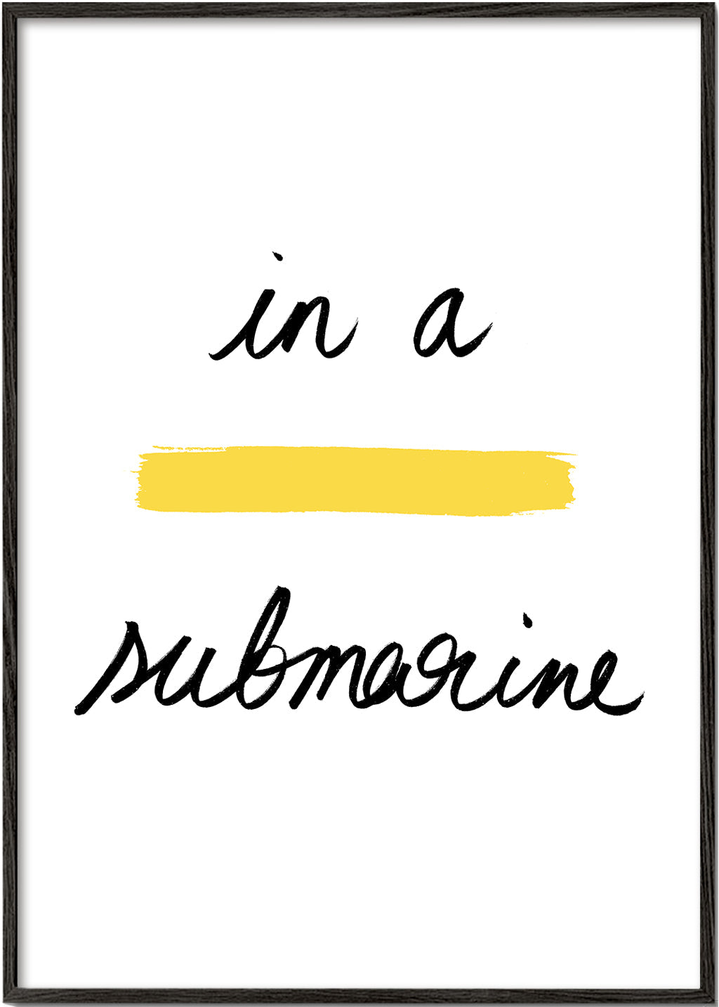 In a Yellow Submarine