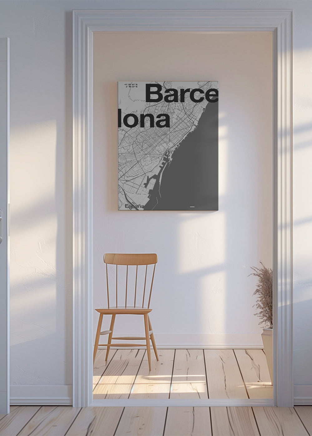 Barcelona - Minimal Map
