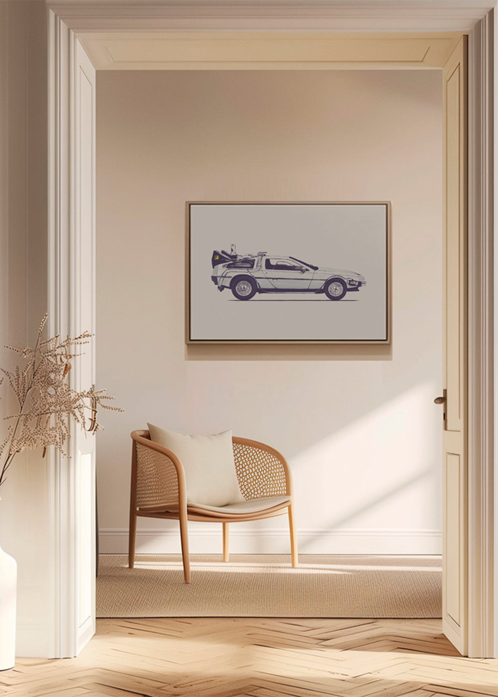 Delorean Vintage Car