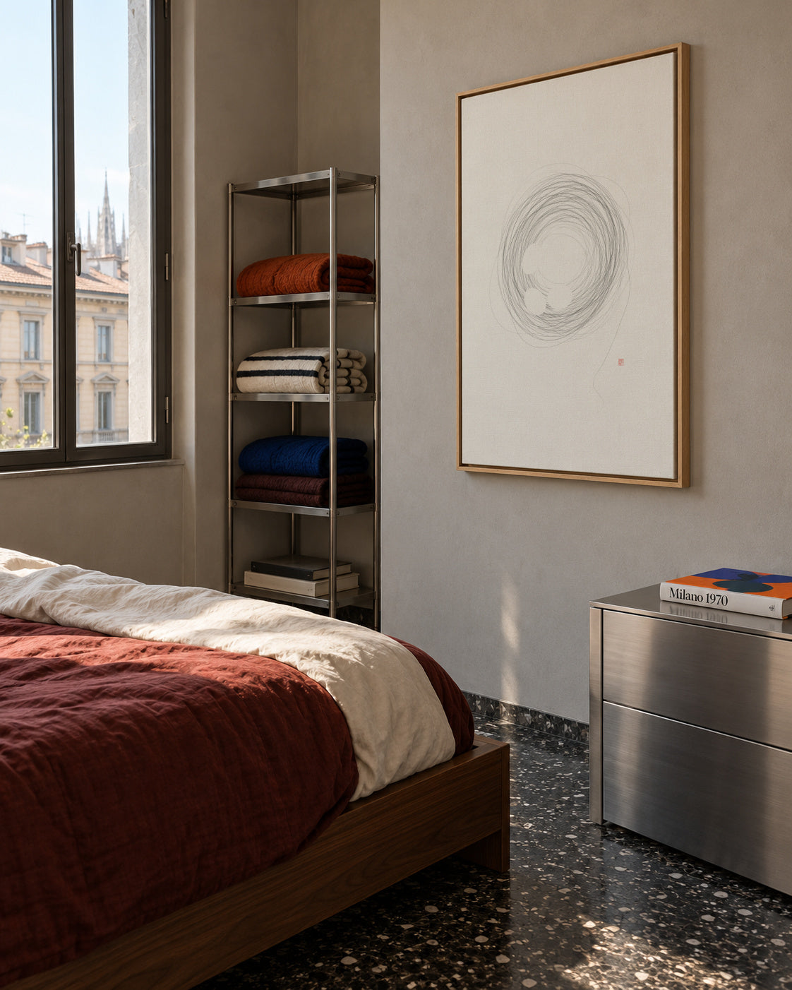 Home - Framed canvas in an interior