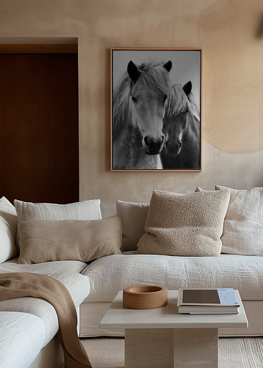 Horses - Black & White 7