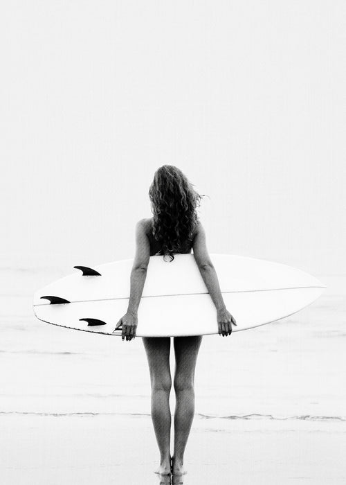 Surf Girl - Unframed art print