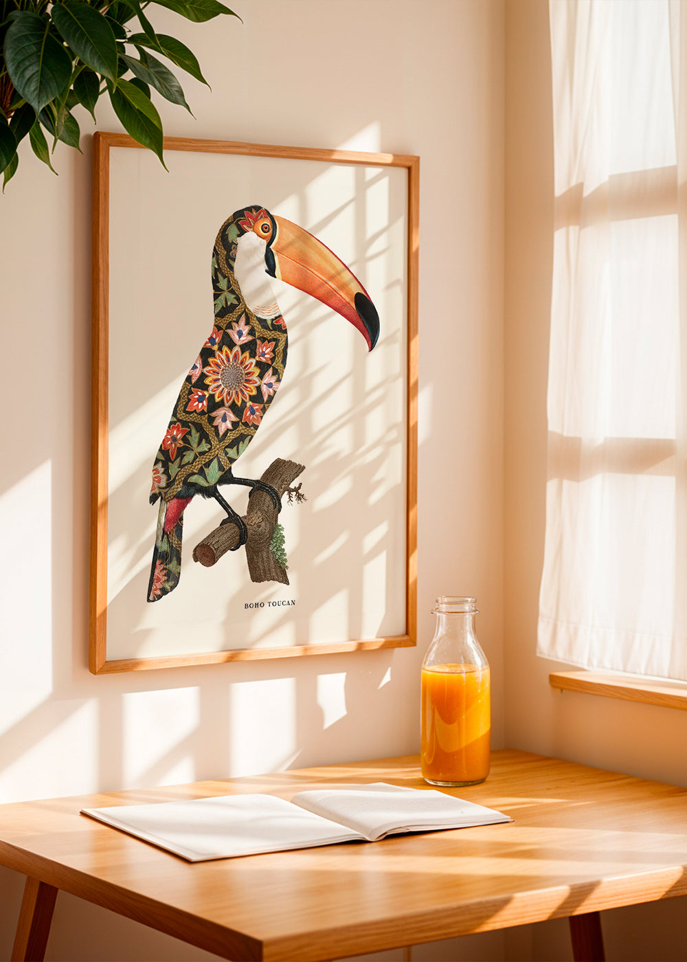 Boho toucan