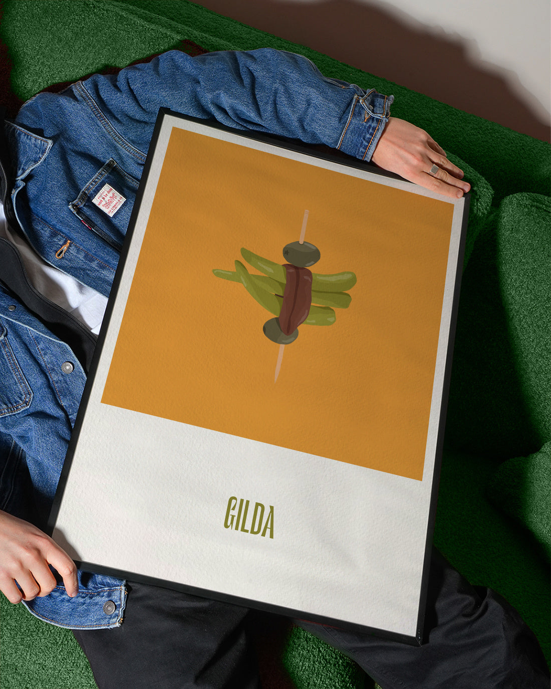 Gilda - Framed poster detail