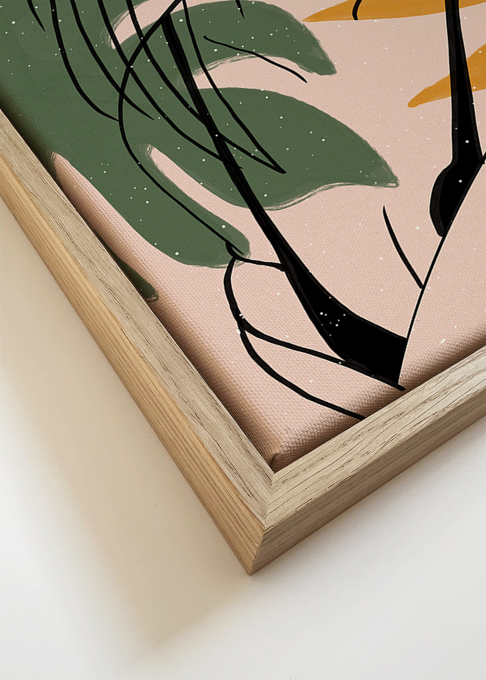 Jungle Femme Line Art