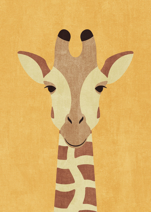 FAUNA / Giraffe - Unframed art print