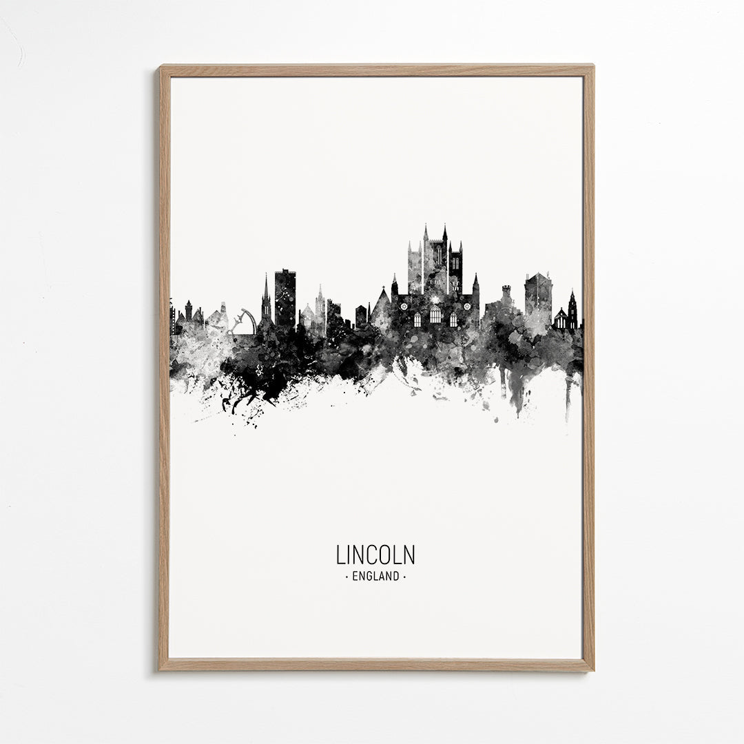 Lincoln Skyline blanco y negro