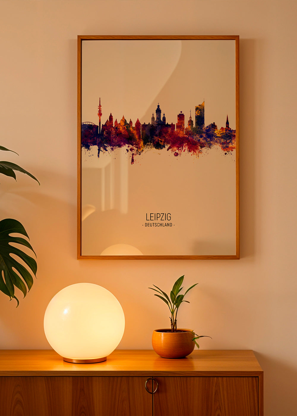 Leipzig Skyline beige