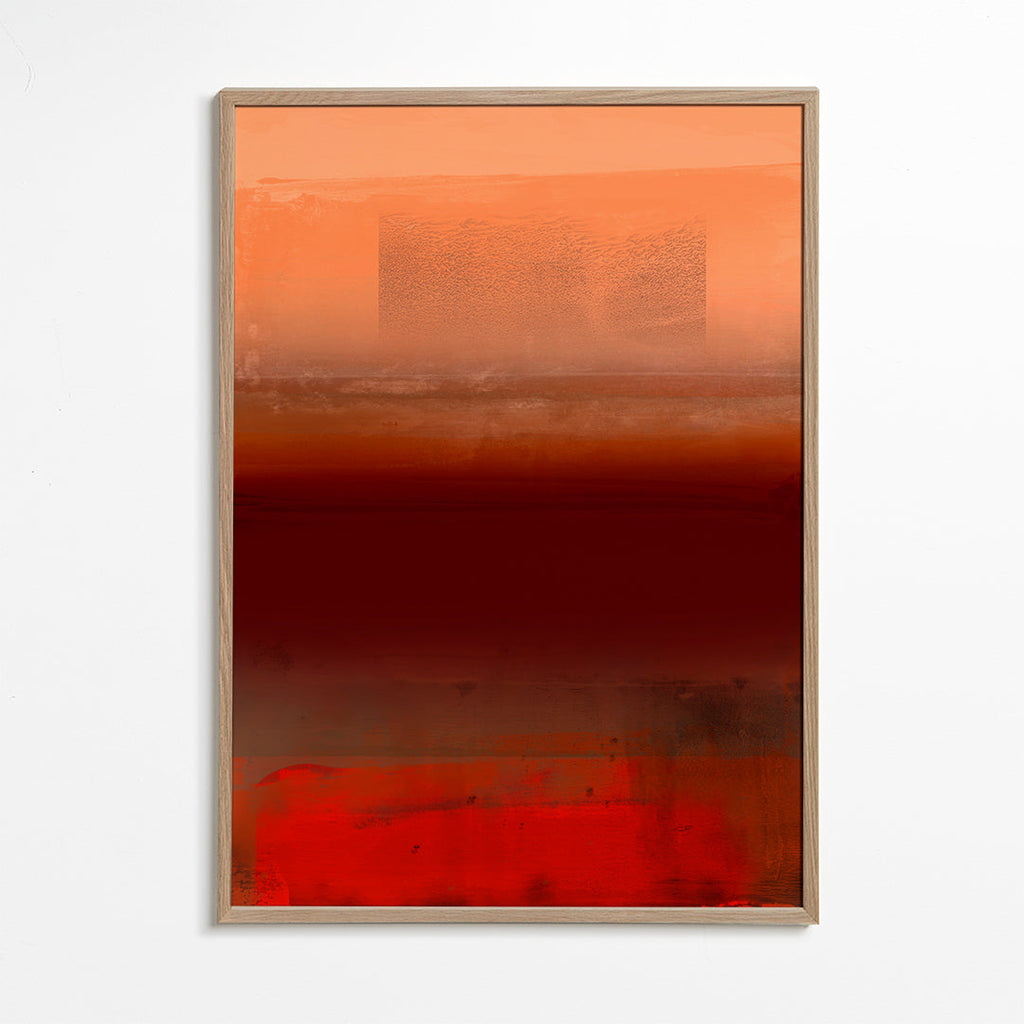 Organic Stack In Orange Red & Brown 1