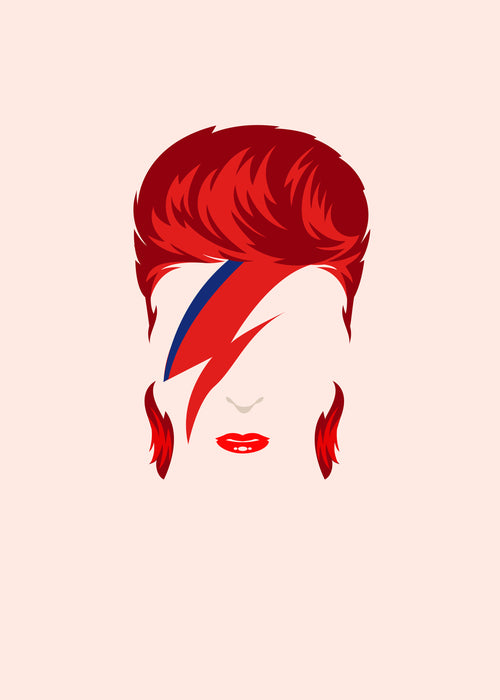 Bowie - Unframed art print