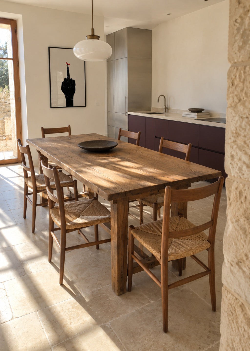 Ladybug - Framed poster in an interior