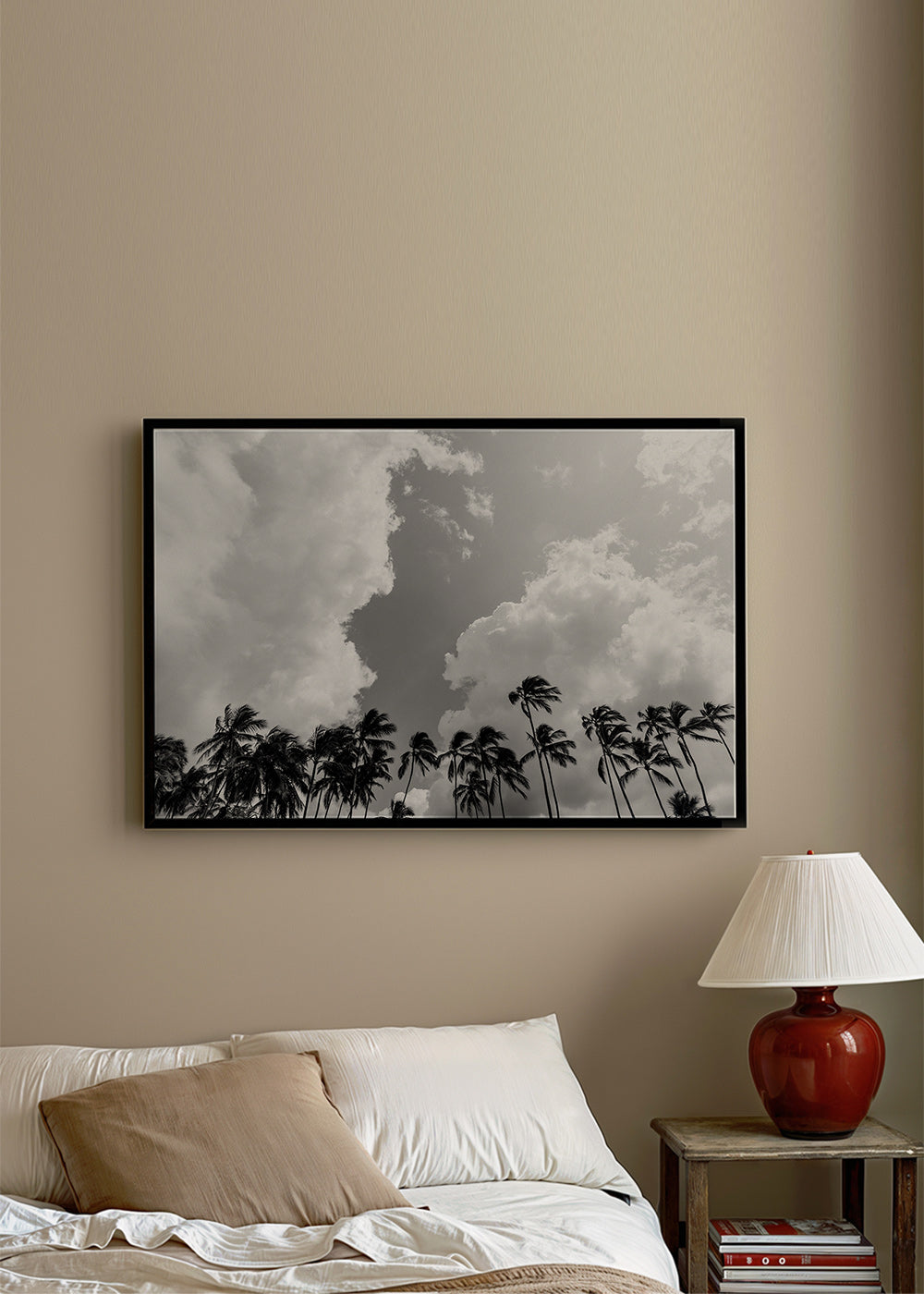 Landschaftskunst mit Palmen und dramatischem Himmel – Product2
