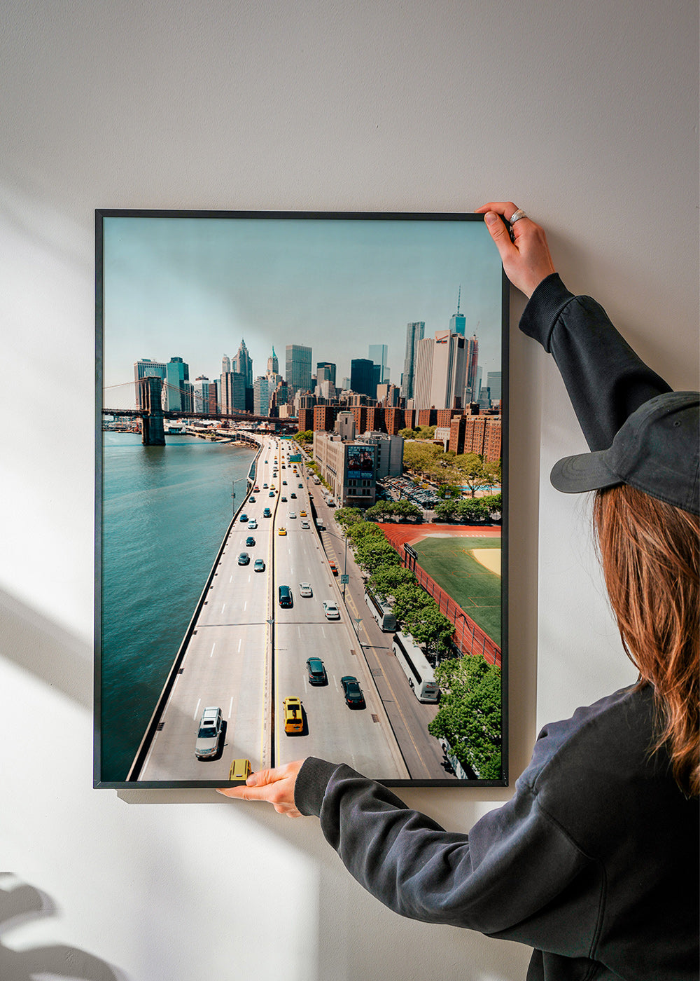 Küchenkunst: Skyline und Brücke aus der Höhe – Product2