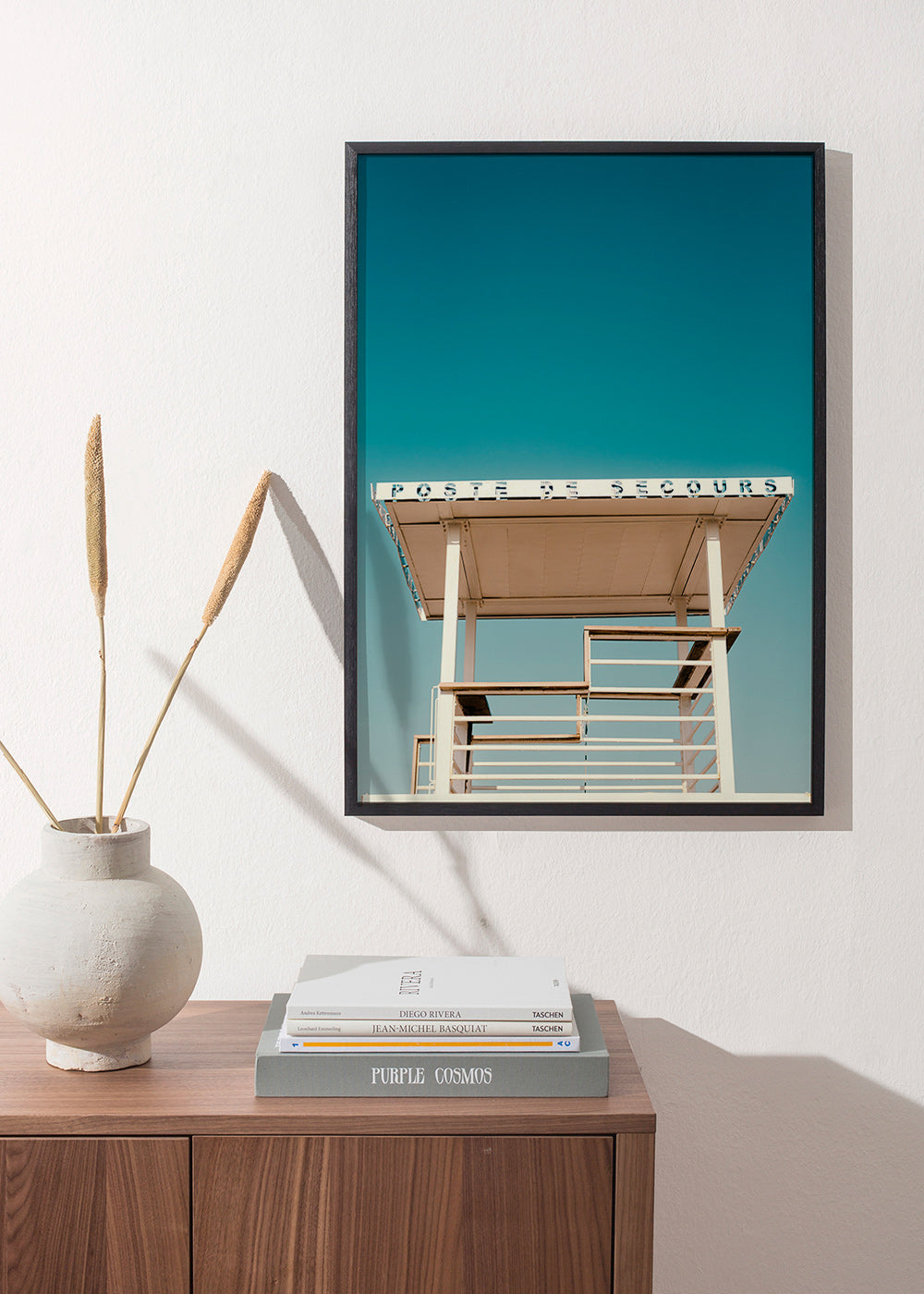 Fotografie: Rettungsturm vor blauem Himmel – Product3