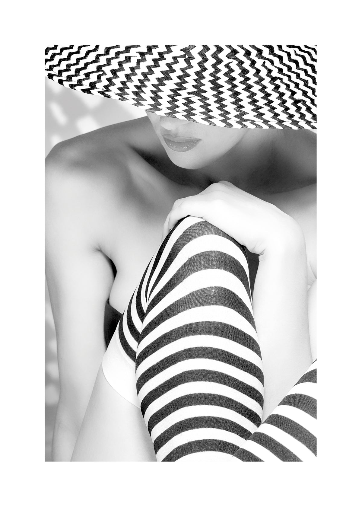 Zagging that Zig - Unframed art print