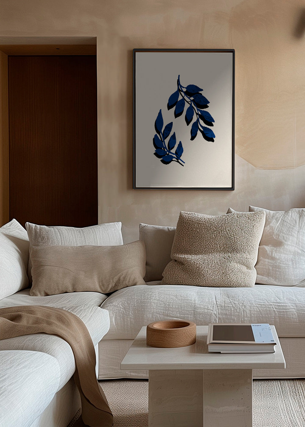 Blue Twig Brush - 1x Studio