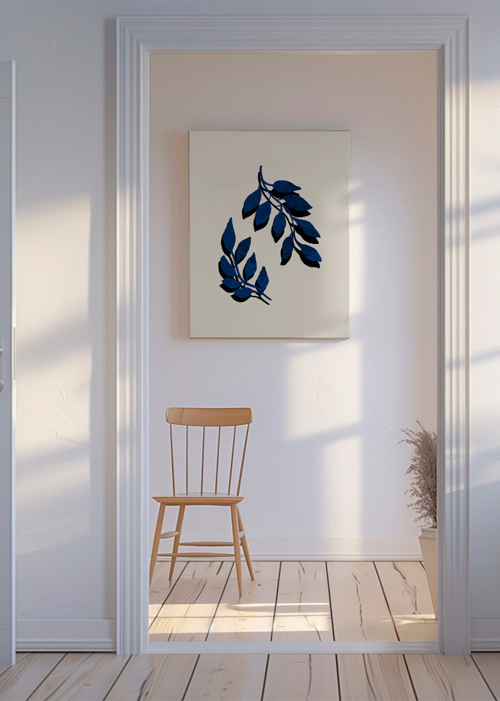 Blue Twig Brush - 1x Studio