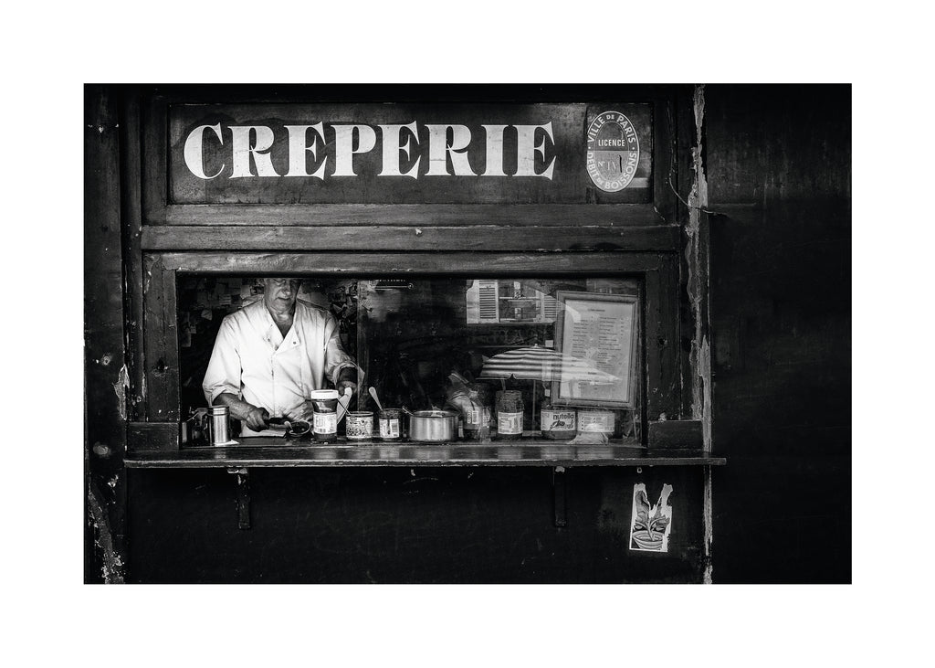 Creperie Montmartre - Unframed art print