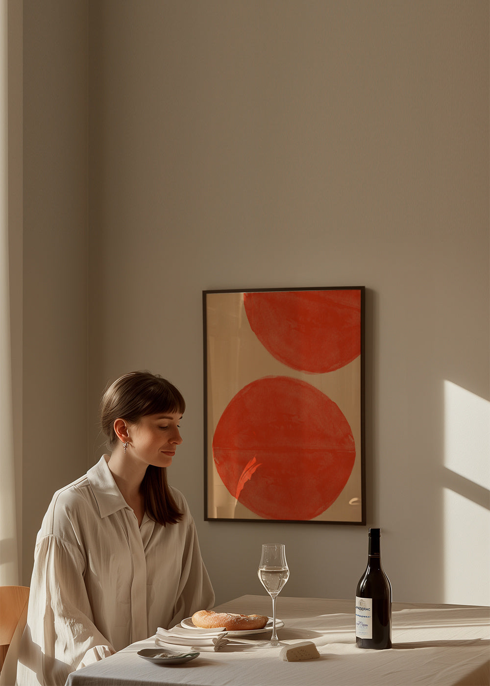 Separation - Framed poster in an interior