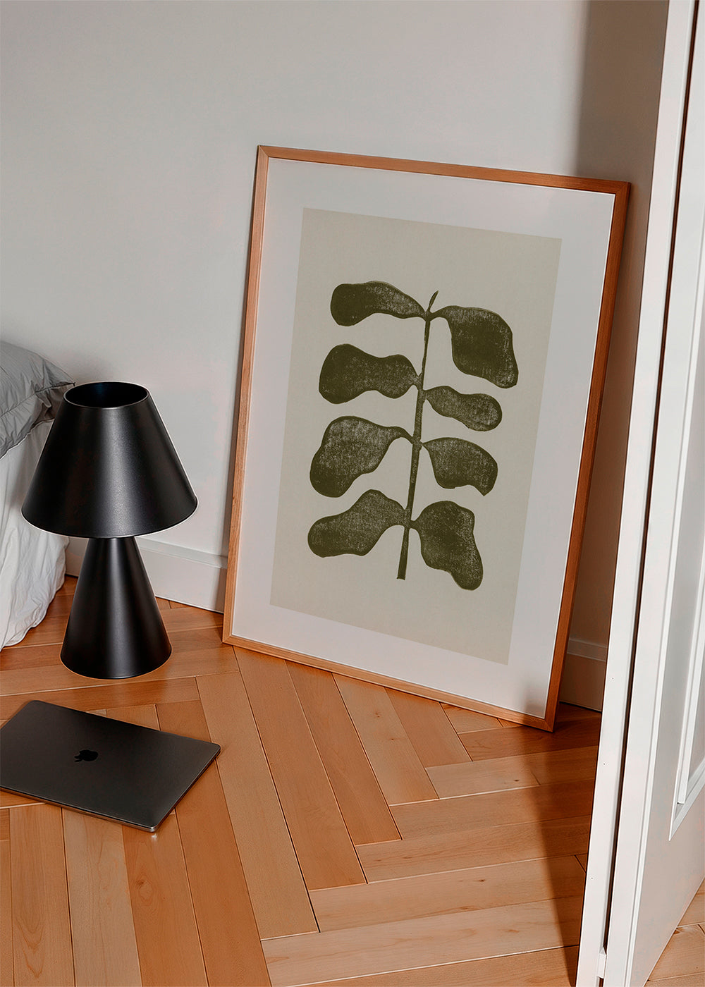 Linocut Plant - Alisa Galitsyna