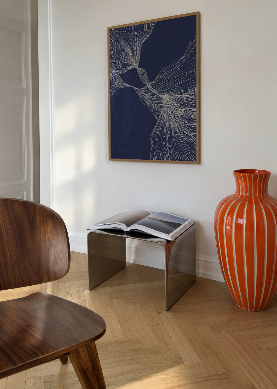 Interaction #1 - Framed poster in an interior