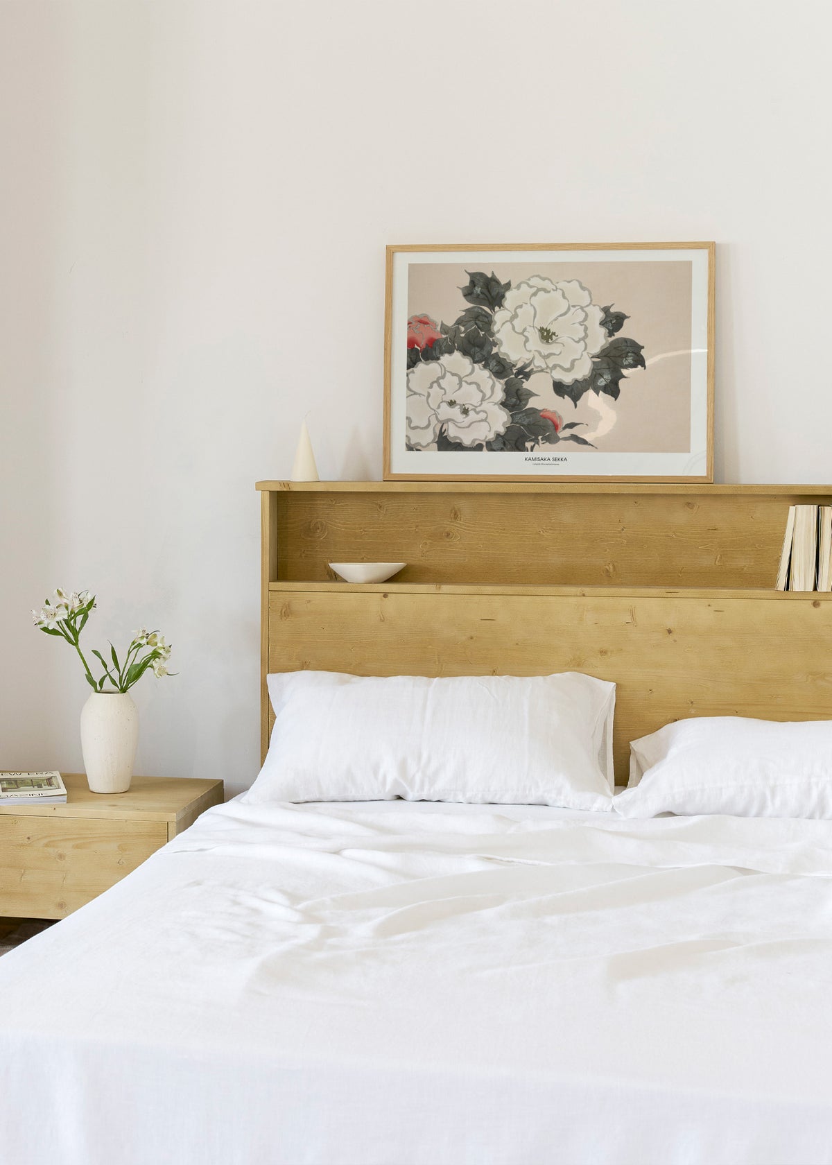 Flowers From Momoyogusa - Framed poster in an interior