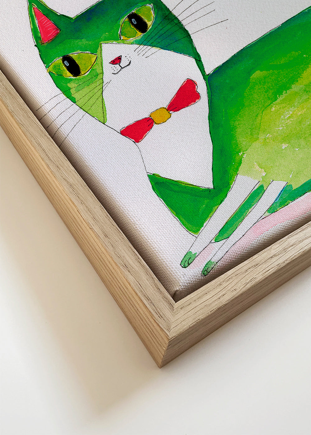 The green cat - Sharyn Bursic