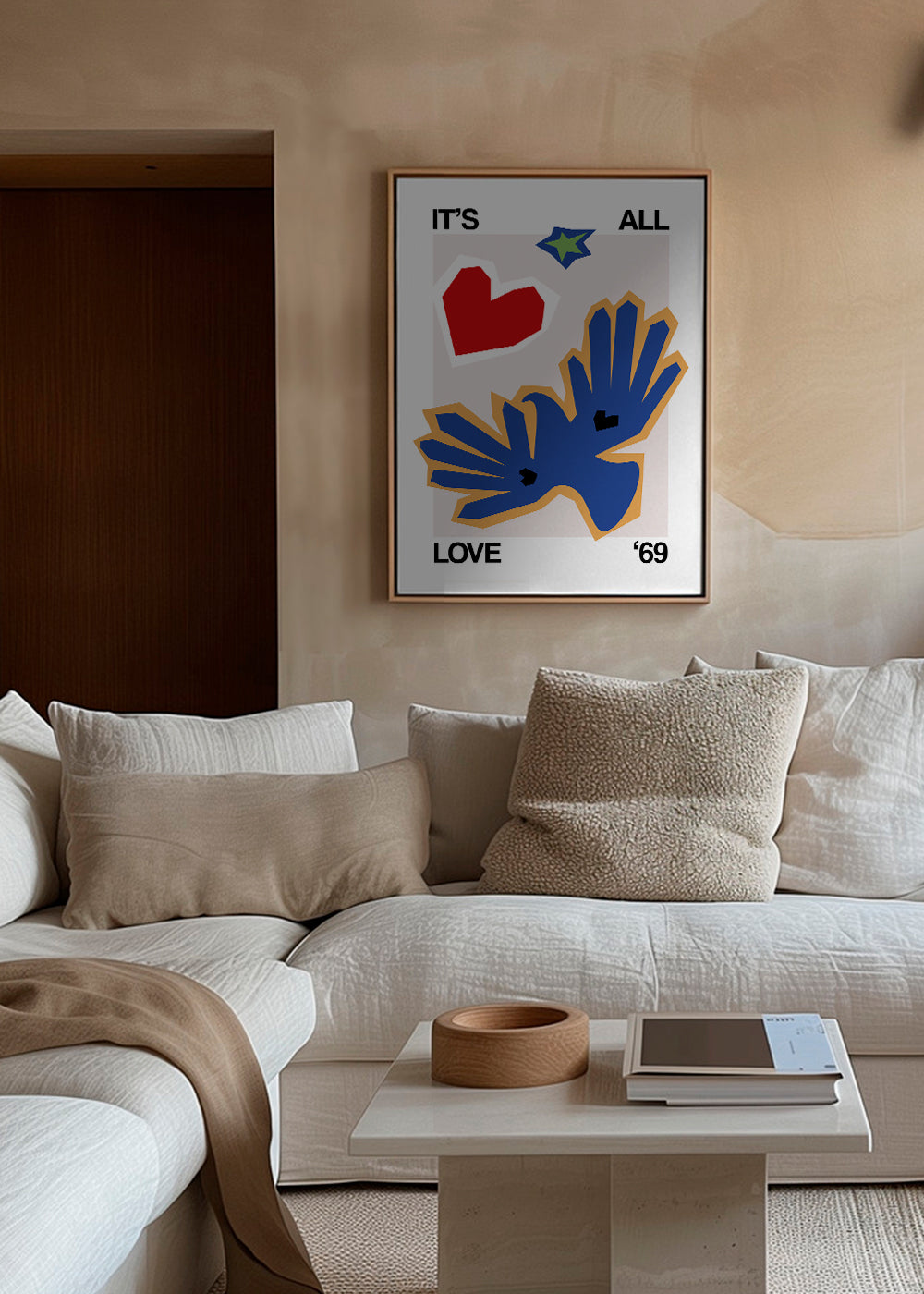 It's All Love '69 Bird Blue - Frances Collett