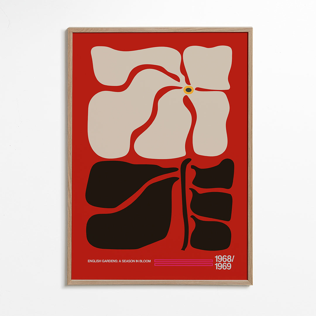 English Gardens Red - Frances Collett