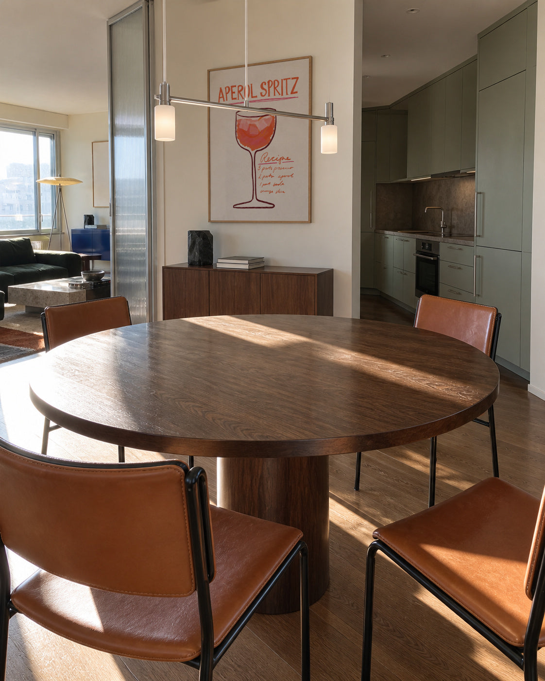 Aperol Spritz - Framed poster in an interior