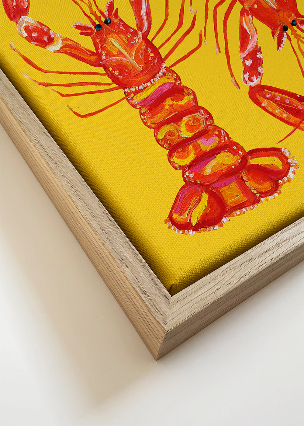 Langoustines On Yellow - Alice Straker