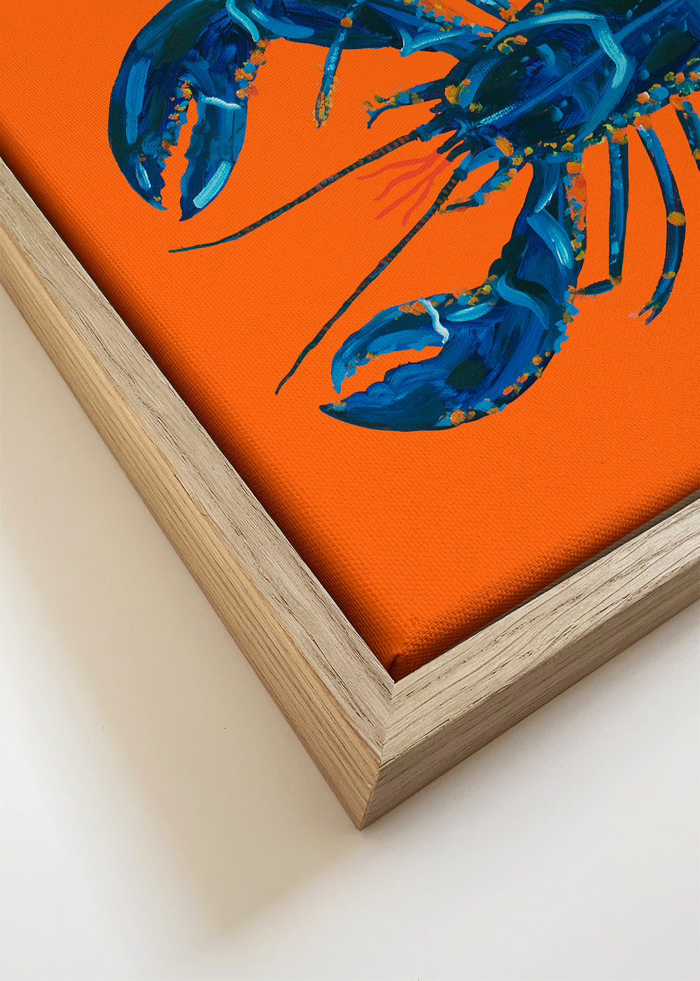 Lobster On Orange - Alice Straker