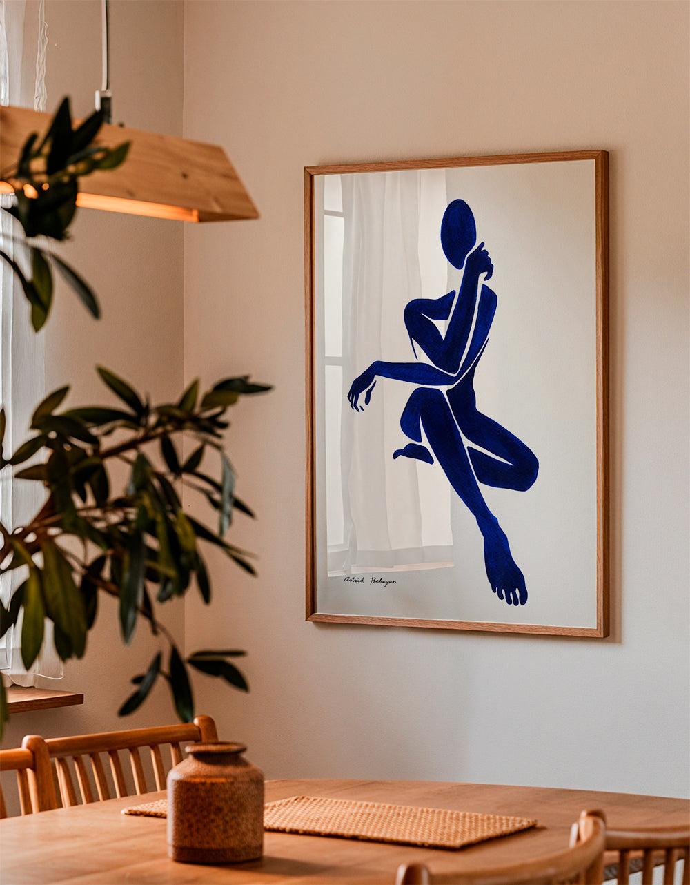 Blue Figure #2