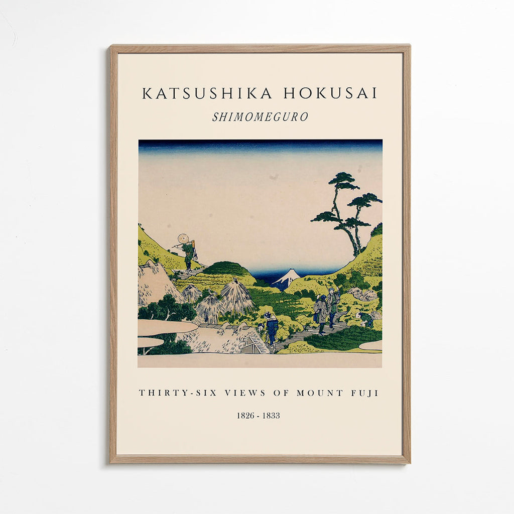 Shimomeguro Exhibition - Katsushika Hokusai