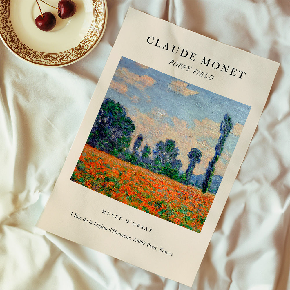 Mohnfield Exhibition - Claude Monet