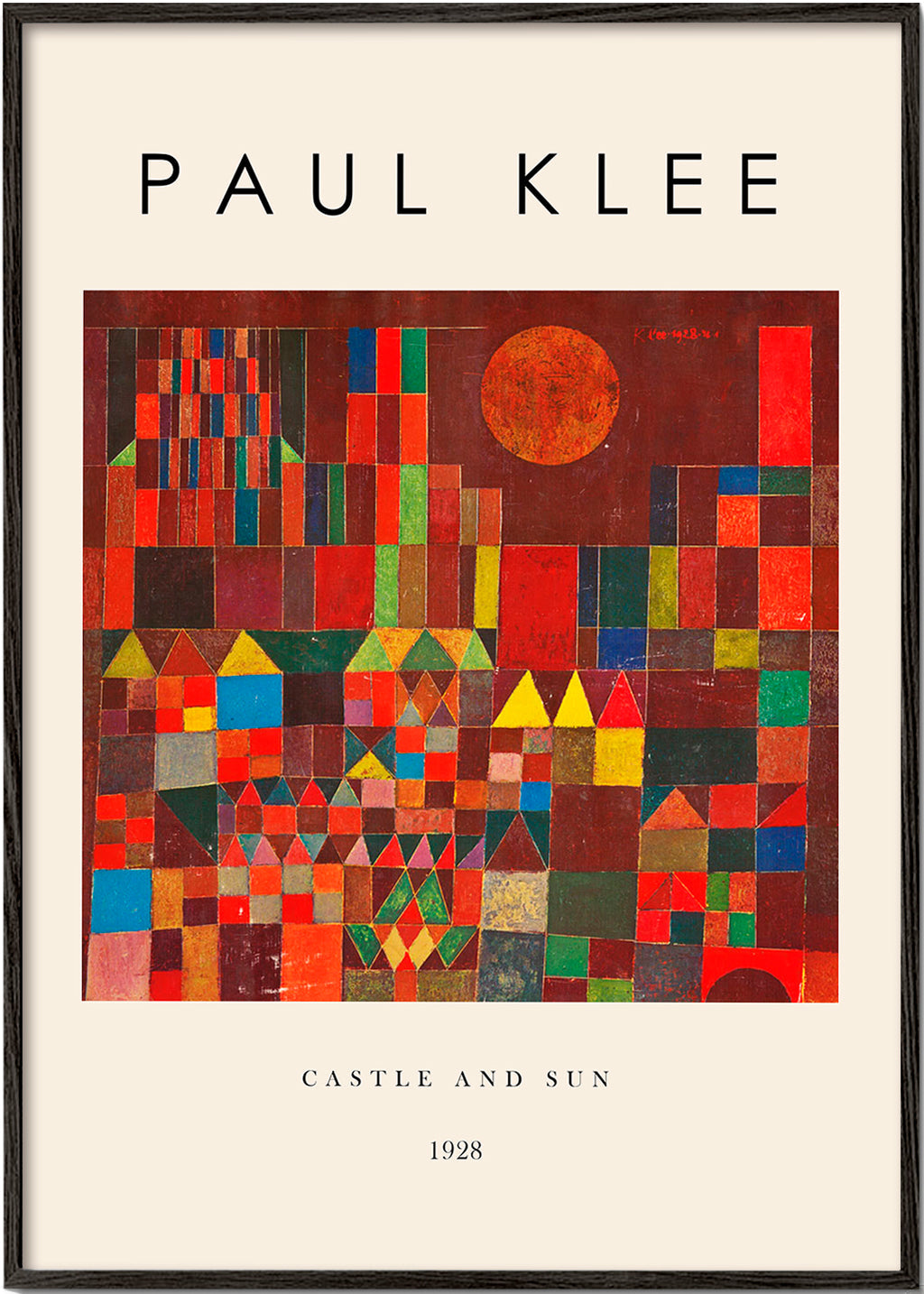 Castle and Sun Exhibition - Paul Klee