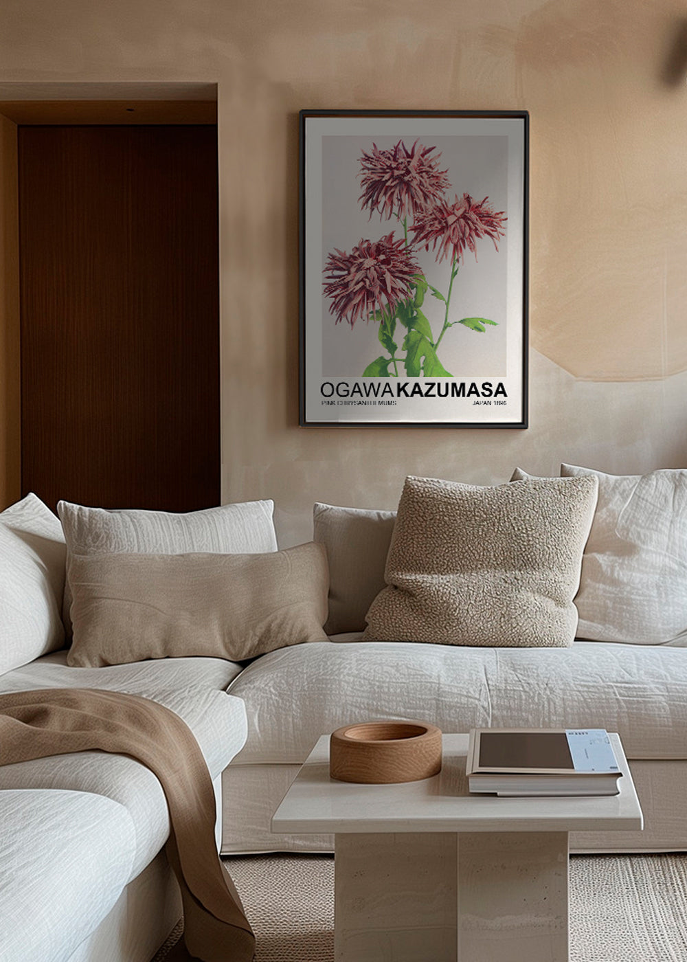 Pink Chrysanthemums (Special Edition) - Ogawa Kazumasa