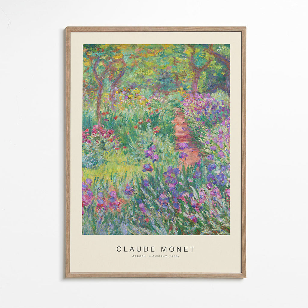 Garden in Giverny (Special Edition) - Claude Monet