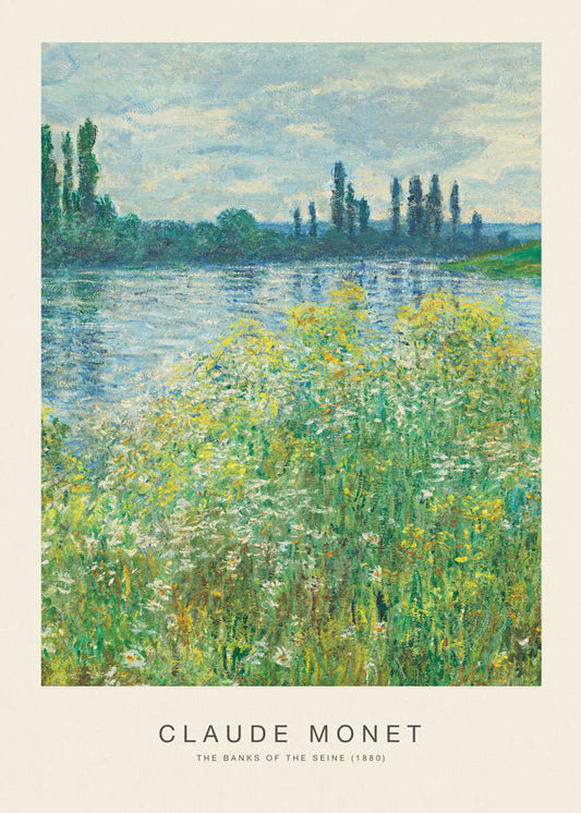 The Banks of the Seine (Special Edition) - Claude Monet