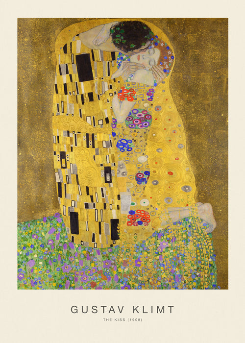 The Kiss (Special Edition) - Gustav Klimt - Unframed art print