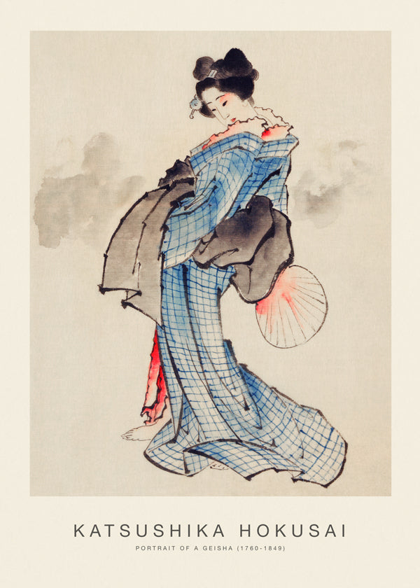 Portrait of a Geisha (Special Edition) - Katsushika Hokusai