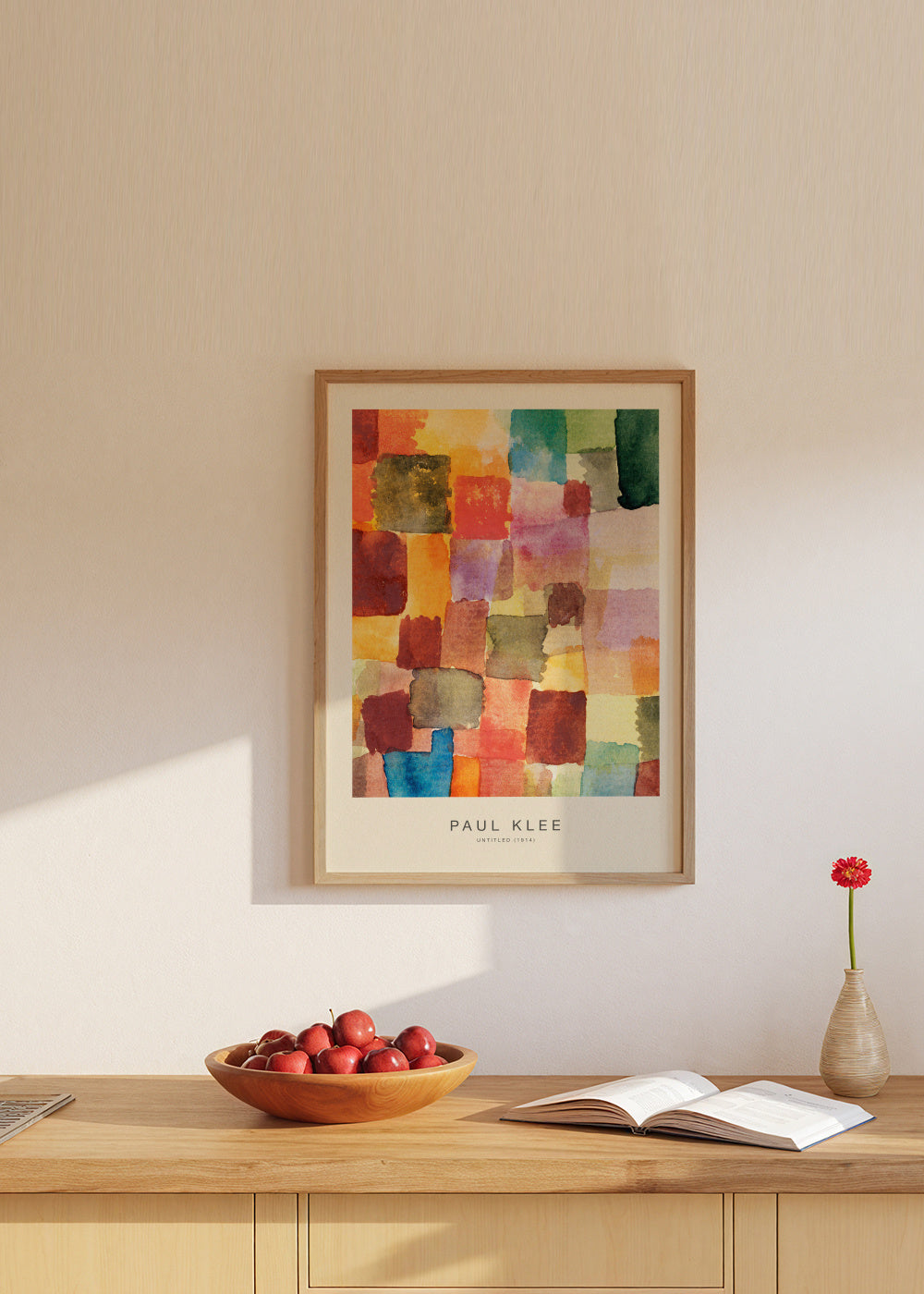 Untitled (Special Edition) - Paul Klee - Framed poster in an interior