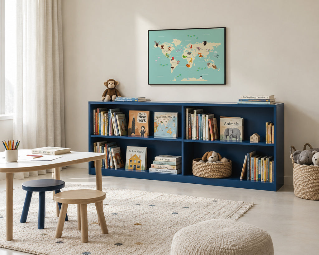 Le Monde des Animaux (french) - Framed poster in an interior