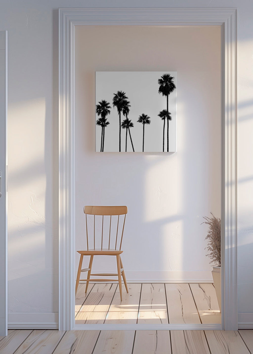 Black California - Palm Trees L.A II