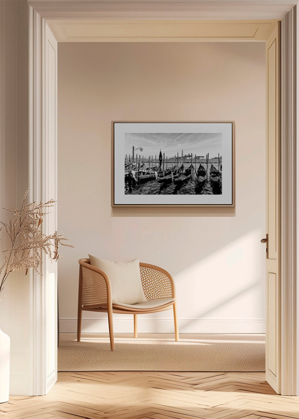 Black Venice - Gondolas for San Giorgio Maggiore