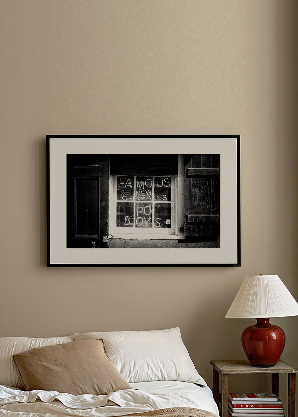 Küchenkunst: New Orleans Schild in Schwarzweiß – Product3