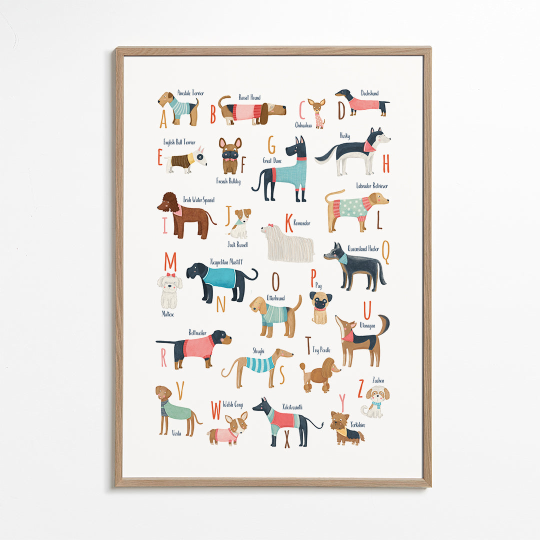 Alphabet Dogs Breed