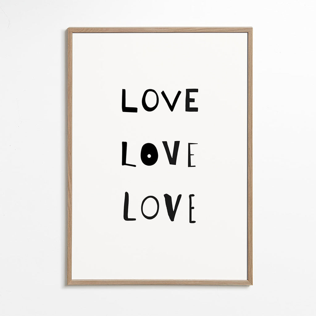 Love Quote black 