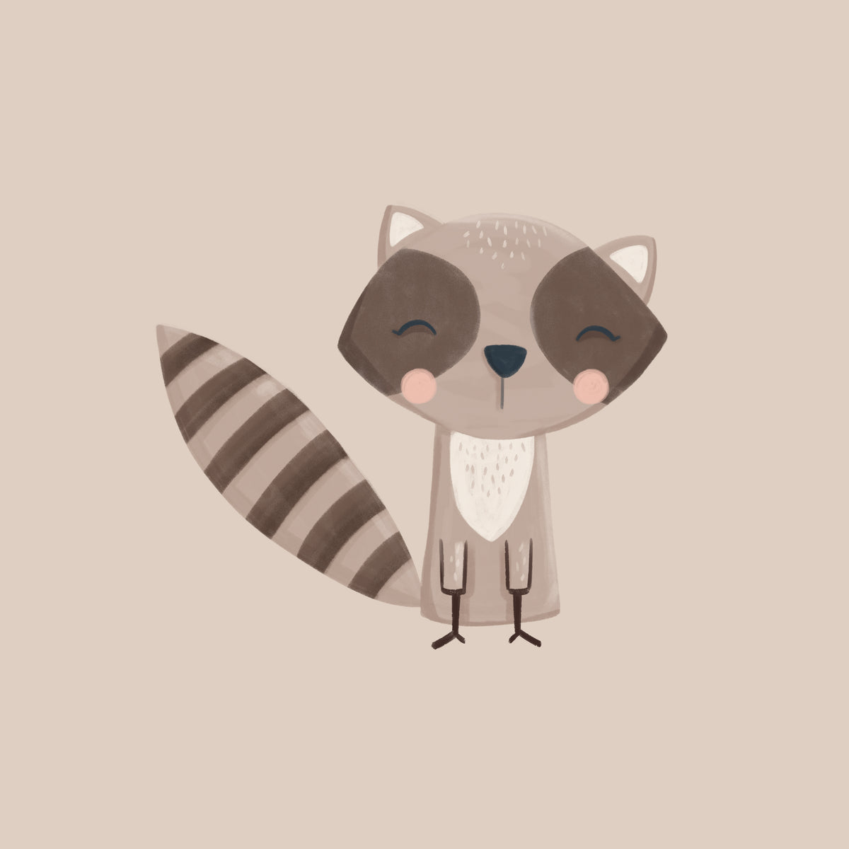 Mapache - Unframed art print